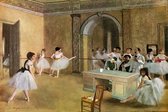 BANKSY Simon Cowell in Degas Ballet Canvas Print