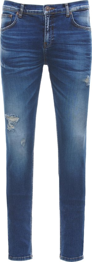 LTB SMARTY Smokey Wash Low Rise Skinny Jeans Blauw Heren | bol.com