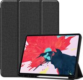Tablet hoes geschikt voor iPad Pro 12.9 (2020) - Cowboy Cover Book Case - Zwart