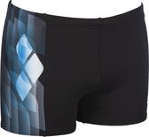 M Mirrors Short Zwart - Turquoise