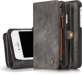 2-in-1 Wallet Case geschikt voor Apple iPhone 7 / 8 met Privacy Glas
