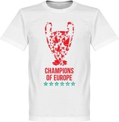 Liverpool Champions League 2019 Trophy T-Shirt - Wit - XS