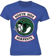 Riverdale Dames Tshirt -M- Southside Serpents Blauw