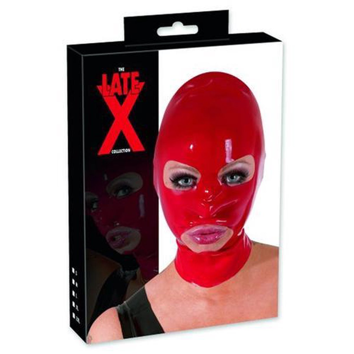 Masque de tête en latex - Rouge | bol.com