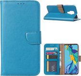 Huawei Mate 30 Lite - Bookcase Turquoise - portemonee hoesje