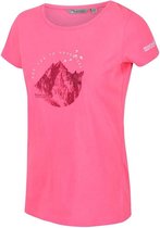 Regatta - Women's Breezed Graphic T-Shirt - Outdoorshirt - Vrouwen - Maat 44 - Roze