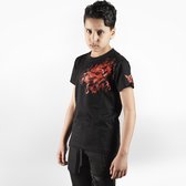 Joya T-Shirt Dragon - Kinderen - Katoen - Rood - 128