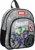 Avengers Backpacks The Avengers Kids Backpack - Captain America, The Hulk, Black Panther and Black Widow - Gray