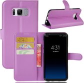 Coverup Samsung Galaxy S8 Hoesje - Book Case - Paars