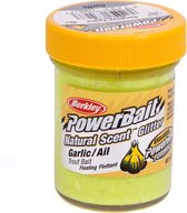 Berkley TroutBait Natural Scent - Foreldeeg - 50 gr - Sunshine Yellow