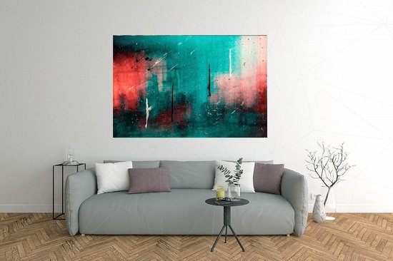 Abstract canvas voor aan de muur