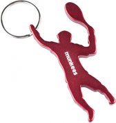 Munkees Flesopener Basketbalspeler Rood Staal 5,8 Cm