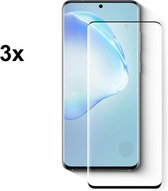 4mobilez set 3x screenprotectors samsung S20 Plus - 5D edge-to-edge