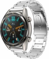 Huawei Watch GT stalen bandje - zilver - 46mm