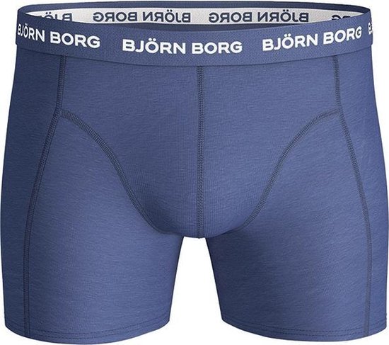 Bjorn Borg Heren Boxershorts - 3-pack - Zwart/Blauw - Maat L | Bestel nu!