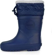Druppies Regenlaarzen Gevoerd - Winter Boot - Donkerblauw - Maat 35
