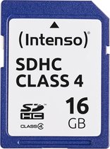 Intenso 3401470 flashgeheugen 16 GB SDHC Klasse 4