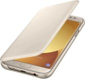 Samsung EF-WJ730 coque de protection pour téléphones portables 14 cm (5.5") Étui avec portefeuille Or