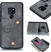 Lederen beschermhoes voor Huawei Mate 20 (grijs)