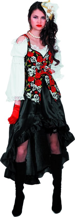 Pirate jurk Black Rose Maat 40 