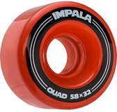 Impala Replacement Rolschaats Wielen (4-pack) - Red