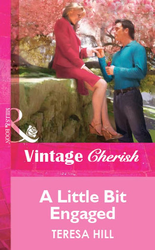 A Little Bit Engaged (Mills & Boon Vintage Cherish) - cover