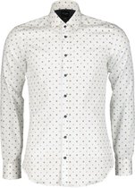 City Line By Nils Overhemd - Body Fit - Wit - 42