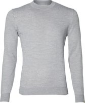 Hensen Pullover - Slim Fit - Grijs - L