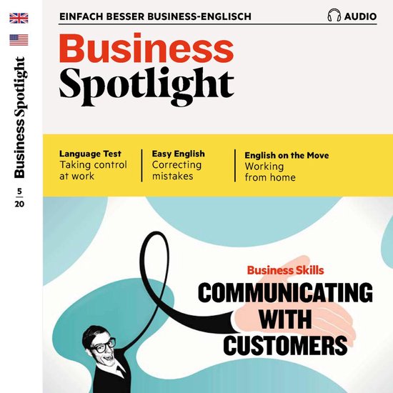 Business-Englisch lernen Audio - Communicating with customer ... - cover