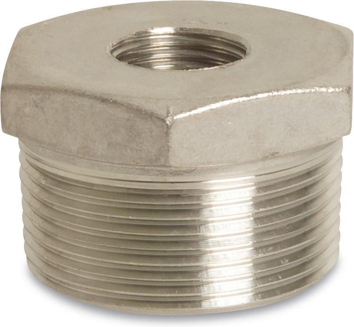 Profec Nr. 241 Verloopring RVS 316 1/2" x 1/4" buitendraad x binnendraad