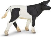 Safari Boerderijdier Holstein-koe Kalf 8,5 Cm Wit/zwart