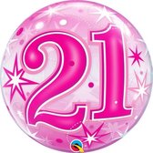 Bubble Sparkle Pink 21 jaar