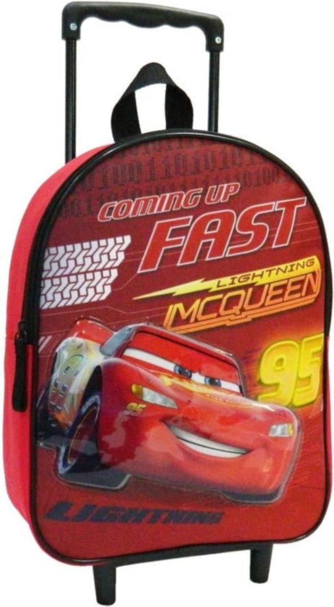 Disney Trolley-rugzak Cars Lightning Mcqueen Jongens 31 Cm Rood - Disney