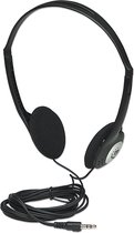 Manhattan Stereo Kopfhörer On Ear koptelefoon Kabel Zwart