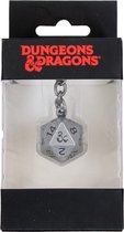 Difuzed Dungeons & Dragons Metal Keychain Dice 3D