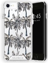 Selencia Zarya Fashion Extra Beschermende Backcover iPhone SE (2022 / 2020) / 8 / 7 / 6(s) - Palmtree