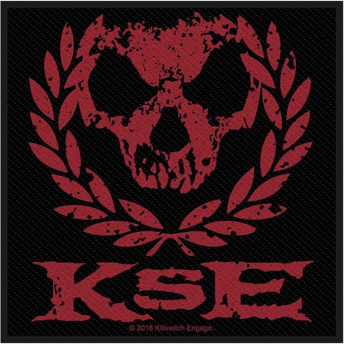Killswitch Engage Patch Skull Wreath Multicolours