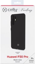 Celly - Huawei P30 Pro - Feeling Black - Hoesje Huawei Galaxy P30 Pro - Huawei Case Black