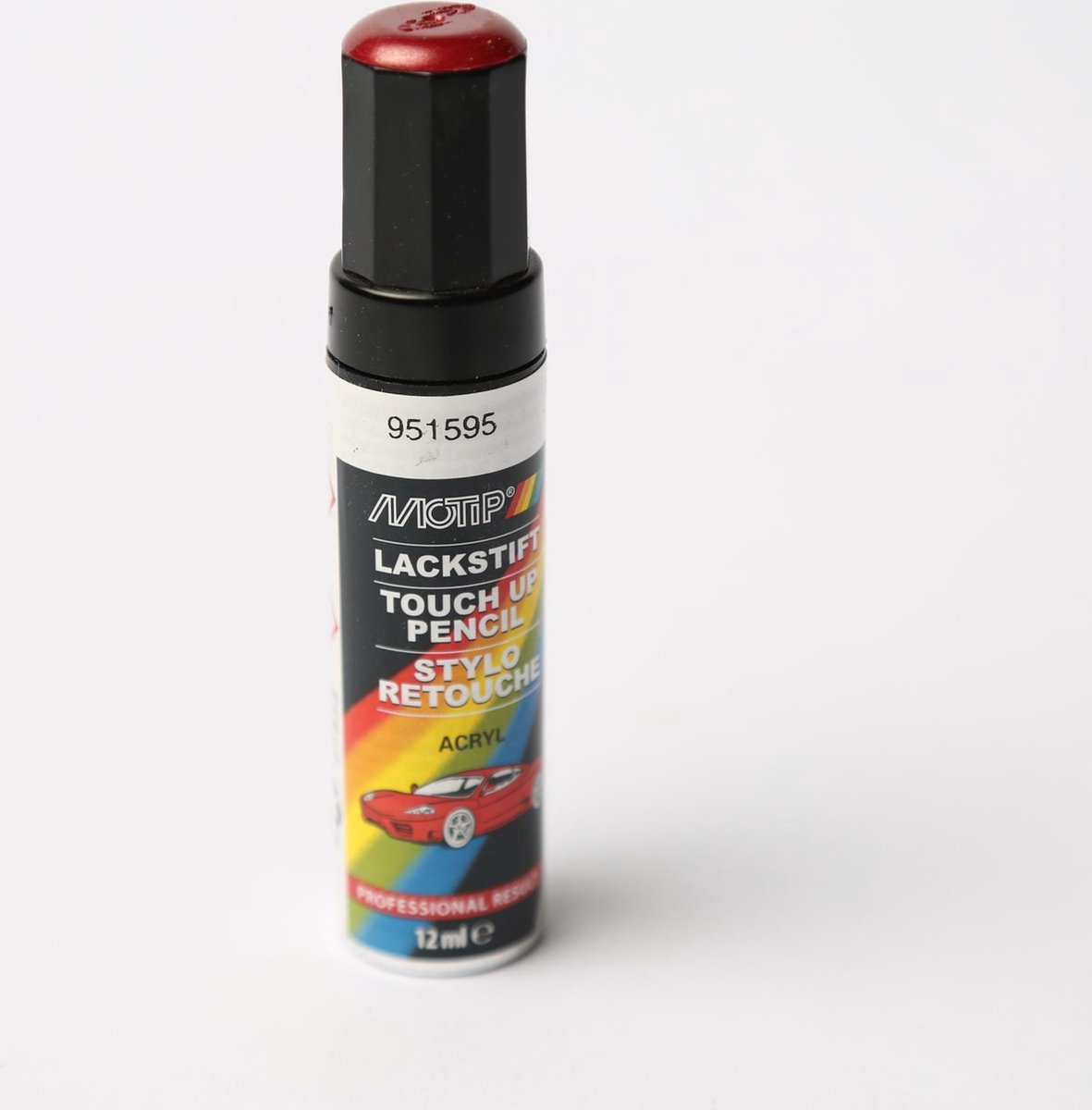 MoTip 951595 lakstift ROOD METALLIC 12ml
