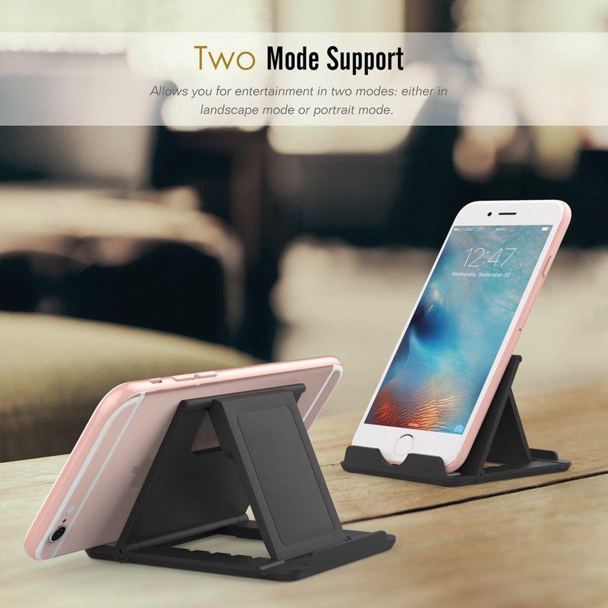 Universele Universele Verstelbare Telefoonhouder - afbeelding 5