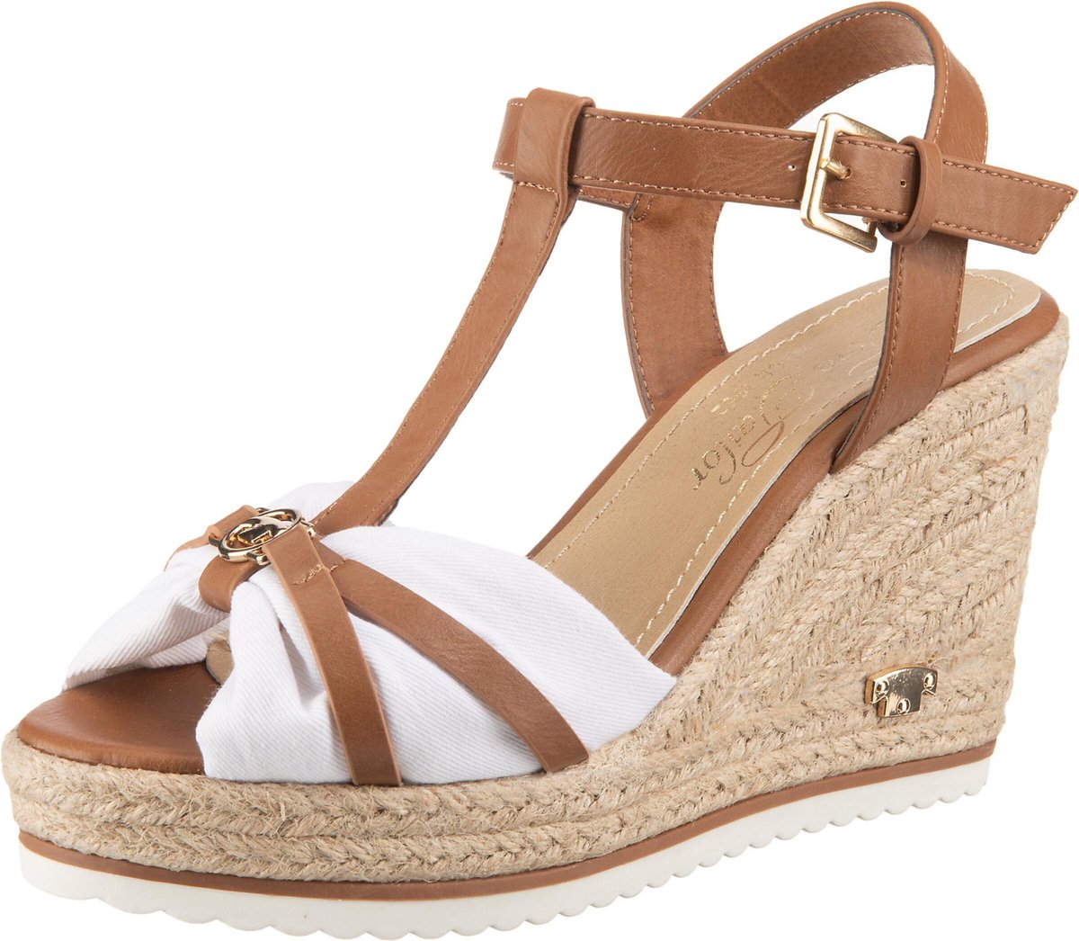 Bonus terras hebben zich vergist Tom Tailor sandalen met riem Wit-39 | bol.com