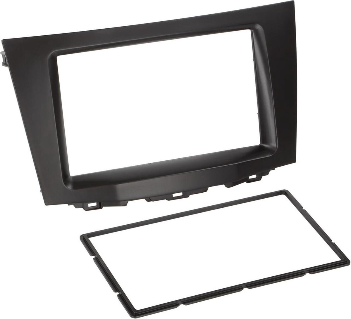 2-DIN Paneel geschikt voor Suzuki Kizashi 2009-2015 Kleur: Zwart