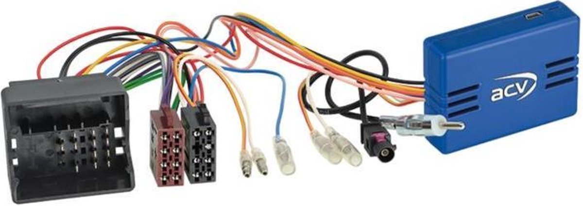 CAN-Bus Kit Quadlock ISO/ Antene - DIN Diverse modellen Mercedes Benz
