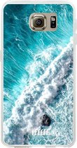 Samsung Galaxy S6 Hoesje Transparant TPU Case - Perfect to Surf #ffffff