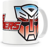 Transformers Mok/beker Retro Autobot Wit
