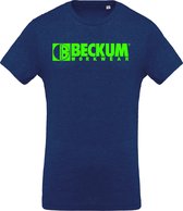 Beckum Workwear EBTS04 T-shirt met logo Ocean Blue XL