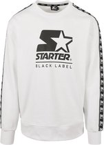 Starter Hoodie/trui -L- Starter Logo Taped Wit