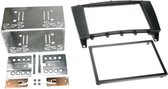 2-DIN paneel Mercedes Benz C-Klasse (W203) 2004-2007 / CLK W209 / SLK W171 zwart