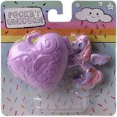 Lg-imports Eenhoorn Met Opbergdoos Pocket Unicorn Meisjes Paars 2-delig