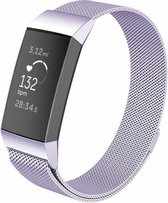 Fitbit Charge 3 Milanese band - lila - Large